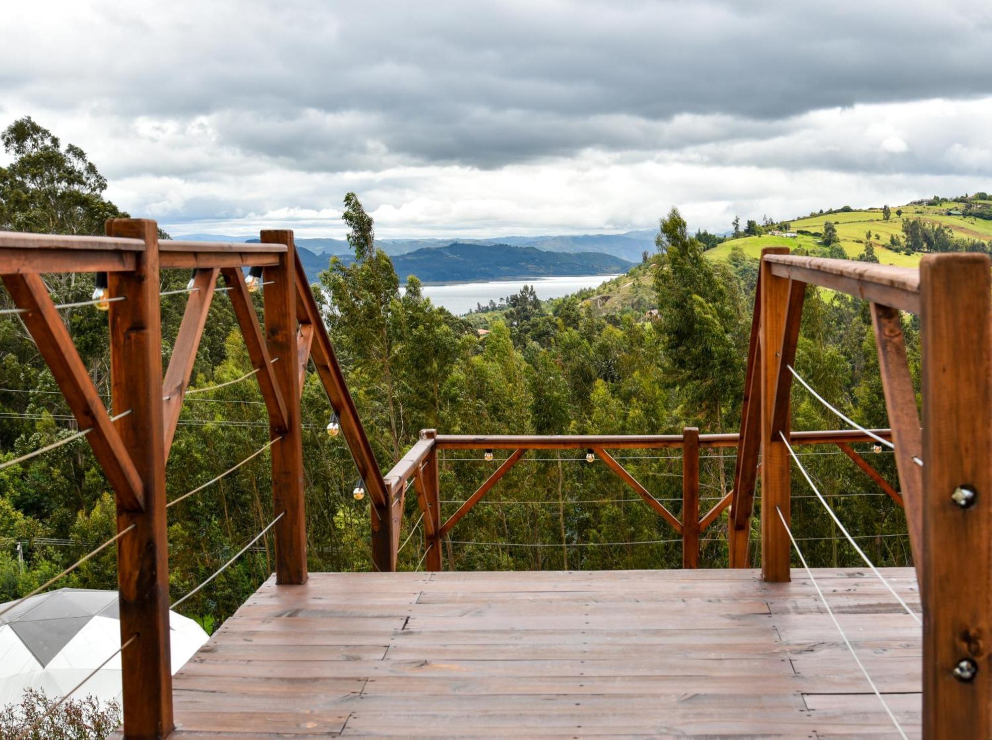 Golden Glamping Hotel Guatavita Exterior photo