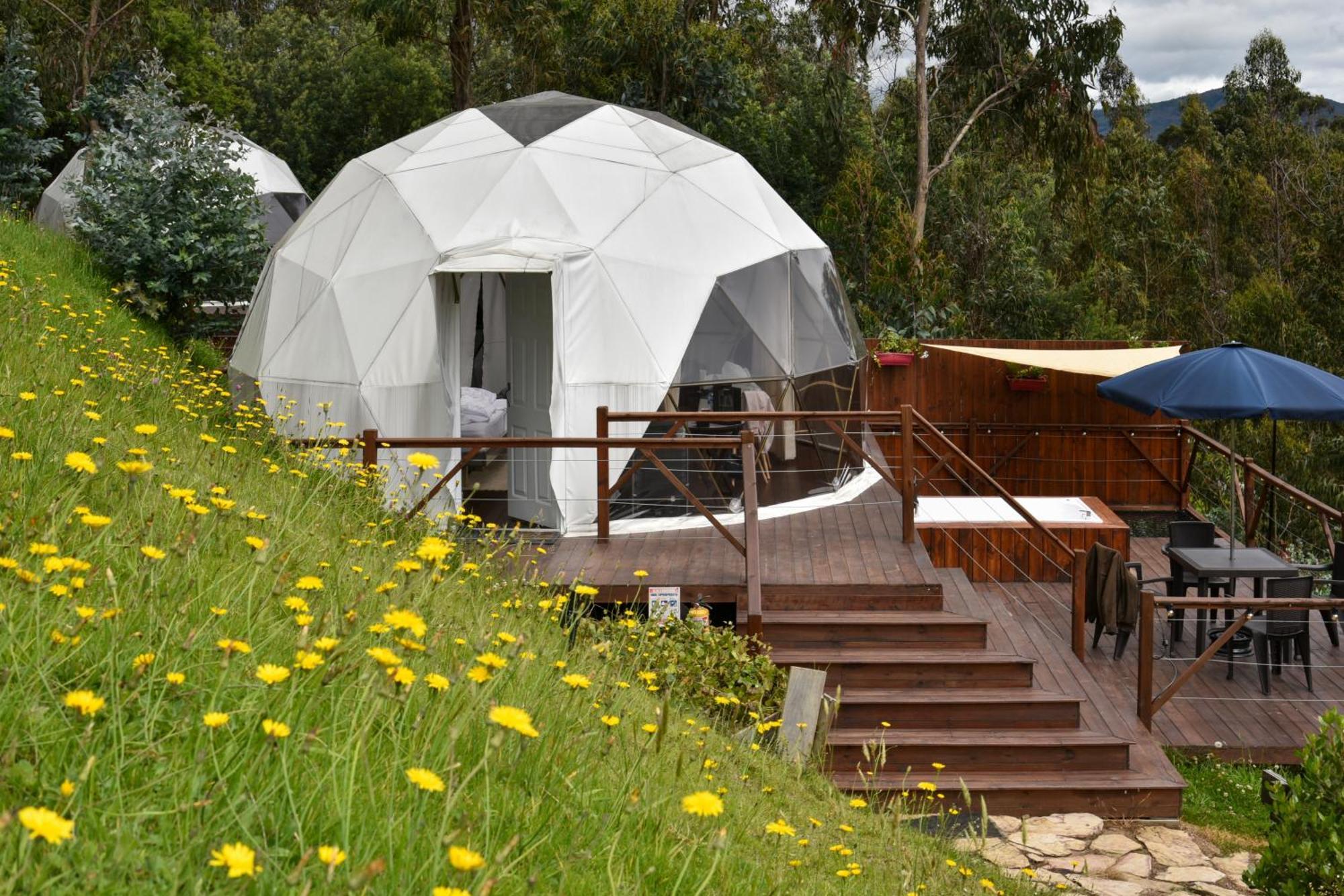 Golden Glamping Hotel Guatavita Exterior photo